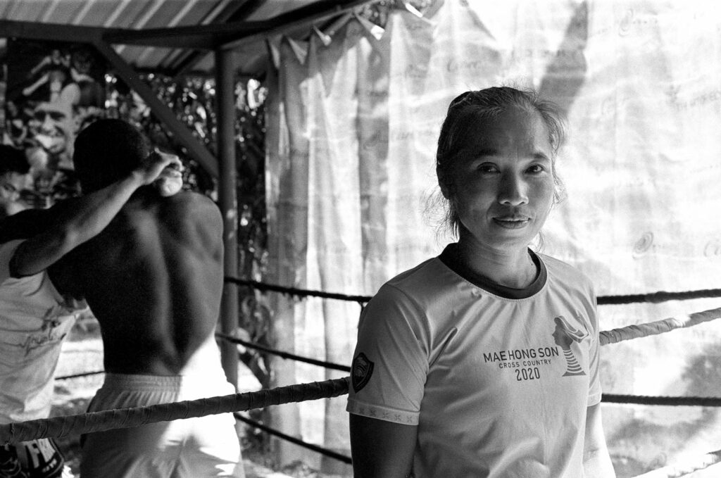 Mam (Supannee Changpradit) - Trainer and club owner / Sitjemam Gym - Pai - Thailand / February 2024