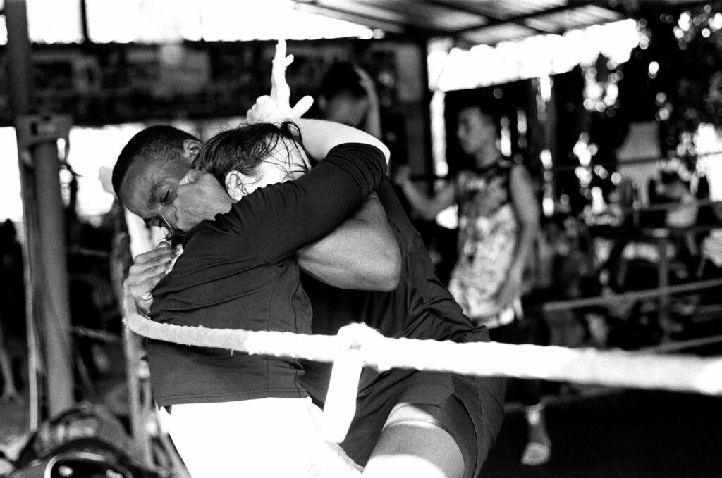 Clinch technic / Sitjemam Gym - Pai - Thailand / February 2024
