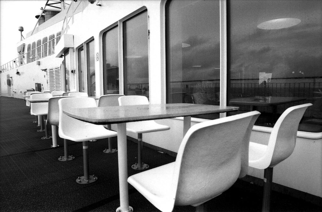 Essensausgabe – Fähre Scandlines von Rostock nach Kopenhagen